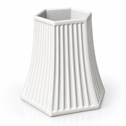 Picture of Hexa Flute Lampshade