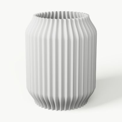 Picture of Fluted Barrel Lampshade
